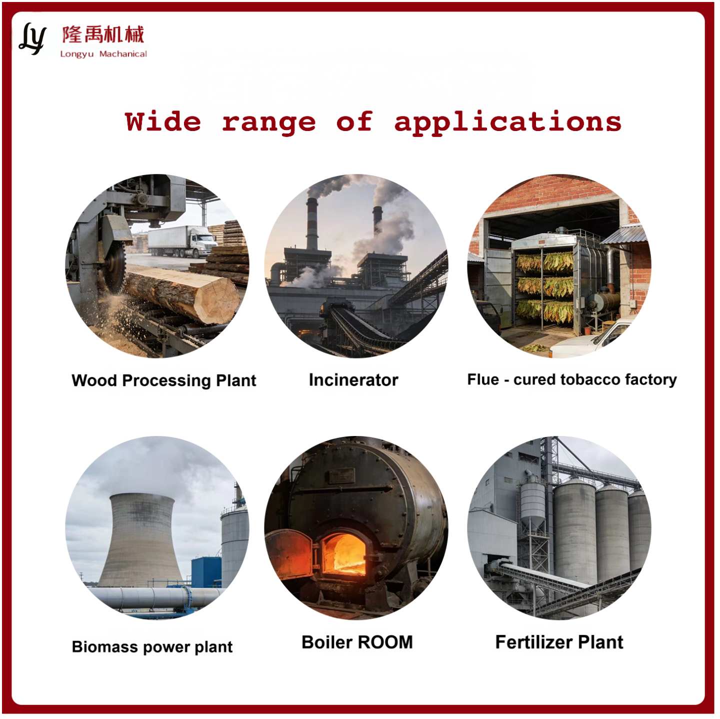 Wide range of applications