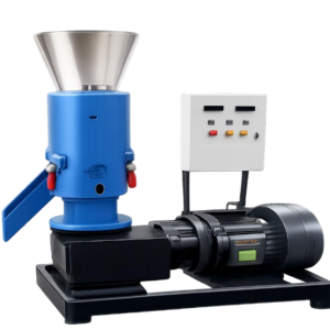 flat die biomass pellet machine