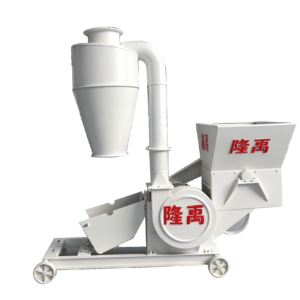 upward facing open mouth crusher